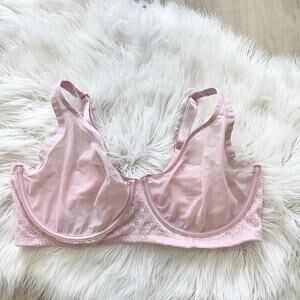 Victoria’s Secret Pink Very Sexy Unwind Plunge Bra Underwire 42DD Lace